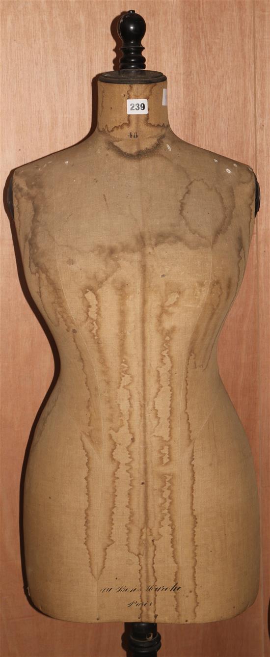 A tailors dummy